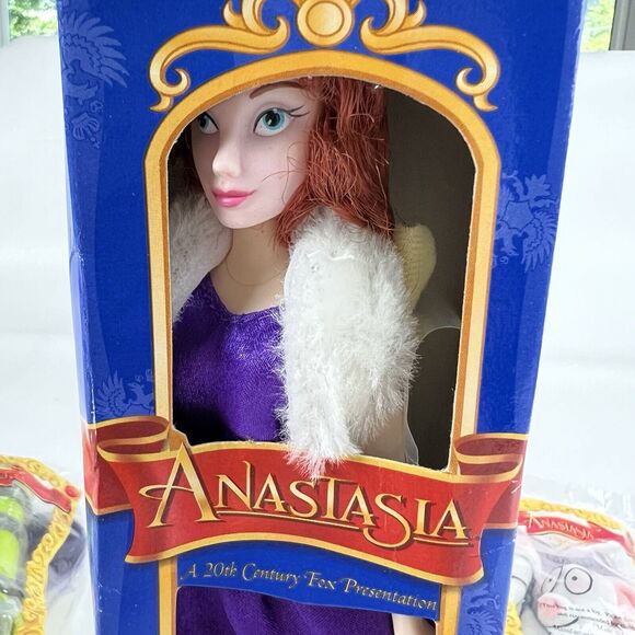 BURGER KIING Anastasia Toy Lot Kid's Club VTG 90s Hair Grow Doll Bartok Figures - Picture 3 of 9